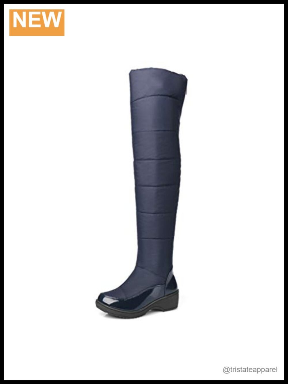 Women's Waterproof Fur-Lined Over The Knee Snow Boots Wide Calf Winter Boots